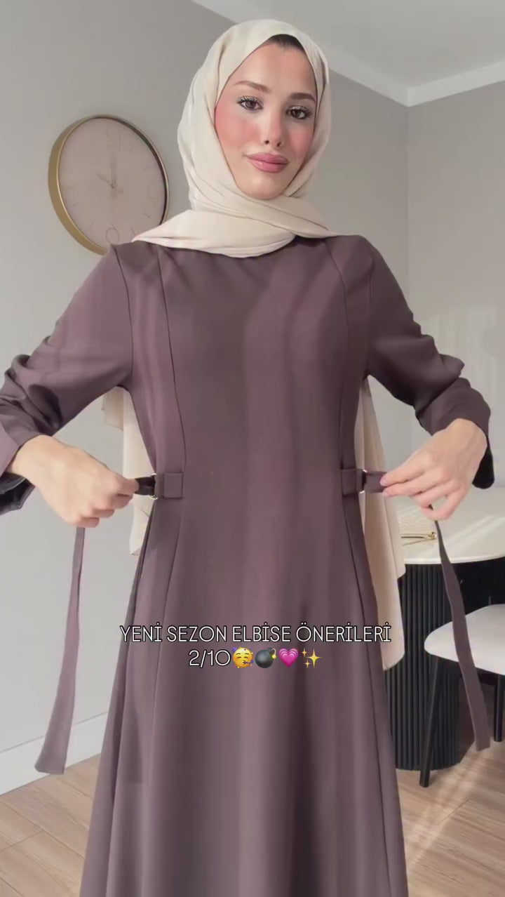 فستان سمبل وربطة عالخصر